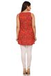 Orange Straight Cotton Indie Top image number 3