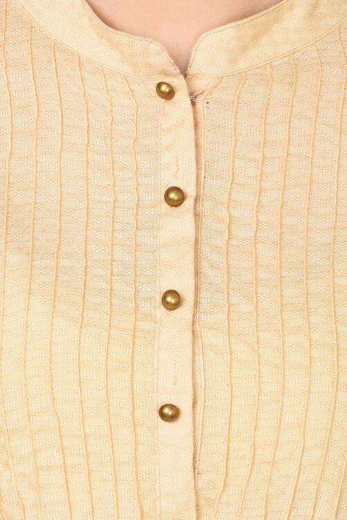 Beige Straight Modal Indie Top image number 1