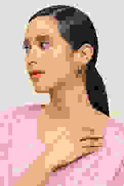 Black Brass Jhumka image number 3