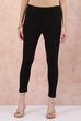 Black Cotton Leggings image number 0