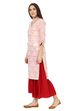 Pink Straight Gauge Kurta image number 5