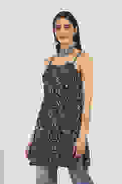 Blue Cotton Blend Straight Kurtas image number 2