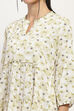 Olive Viscose Rayon Tiered Dress image number 1