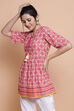 Pink Viscose Rayon Short Top image number 3