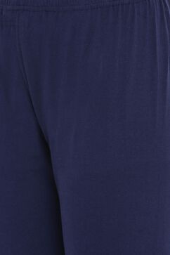 Mustard Cotton Leggings image number 1