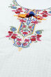 White Cotton Straight Kurta image number 1