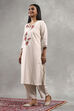 Natural Viscose Rayon Printed Straight Kurta image number 2