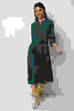 Teal Blue Viscose Printed Straight Kurta image number 0