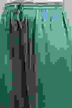 Teal Viscose Rayon Printed Kalidar Suit Set image number 2