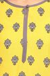Lime Straight Cotton Kurta image number 4
