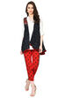 Black Straight Modal Indie Top image number 6