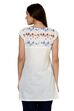 Beige Straight Cotton Indie Top image number 6