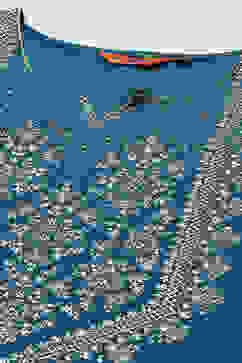 Aqua Blue LIVA  Straight Printed Kurta image number 1