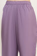 Pink Viscose Blend Straight Set image number 2