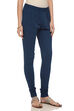 Indigo Cotton Leggings image number 2
