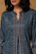 Indigo Polyester Regular Printed Cape image number 1
