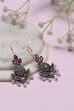 Dark Pink Alloy Drop & Danglers image number 0