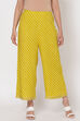 Lime Green Viscose Rayon Palazzo image number 0