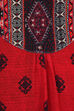 Red Straight Modal Kurta image number 5