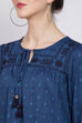 Blue Cotton Indie Top image number 1