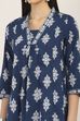 Blue Cotton A-line & Kalidar Kurtas image number 1