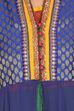Blue Cotton Kalidar Kurta image number 5