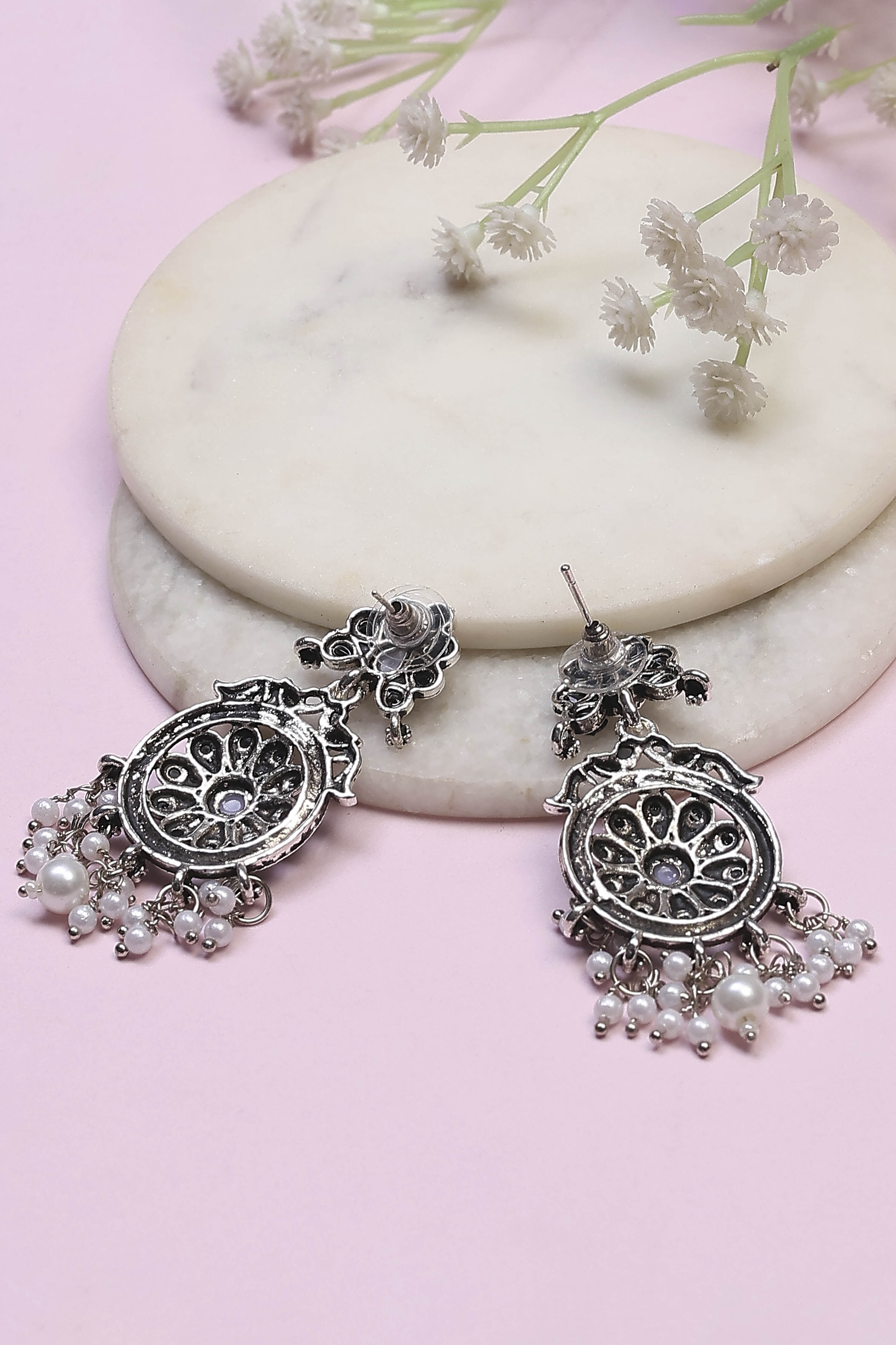 Black Alloy Drop & Danglers image number 2