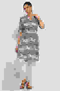 Black Printed Straight Kurta image number 5