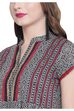 Rangriti Beige Kalidar Cotton Kurta image number 1