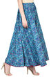 Blue Cotton Skirt image number 3