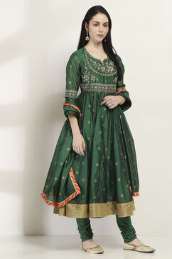 Green Modal Blend Kalidar Set image number 5