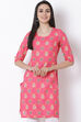 Mint Green Cotton Straight Kurta image number 0