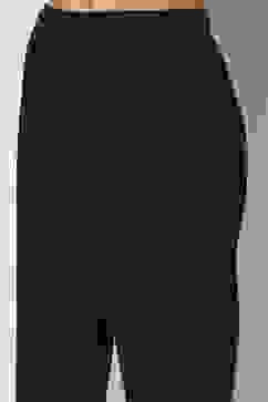 Black Cotton Gathered Kurta Set image number 2