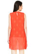Peach Straight Viscose Indie Top image number 3