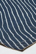 Blue Bandhani Print Straight Kurta & Salwar Suit Set image number 3