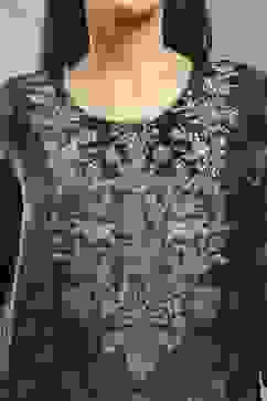 Green Polyester Printed Straight Suit Set image number 1