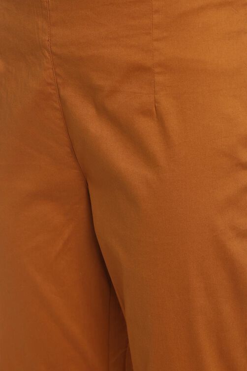 Light Pink Cotton Fusion Pants image number 1