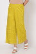 Lime Green Viscose Rayon Palazzo image number 2