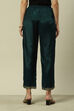 Green Viscose Flared Printed Palazzo image number 4