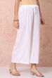 White Viscose Palazzo image number 0