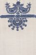 Off White Straight Cotton Indie Top image number 1