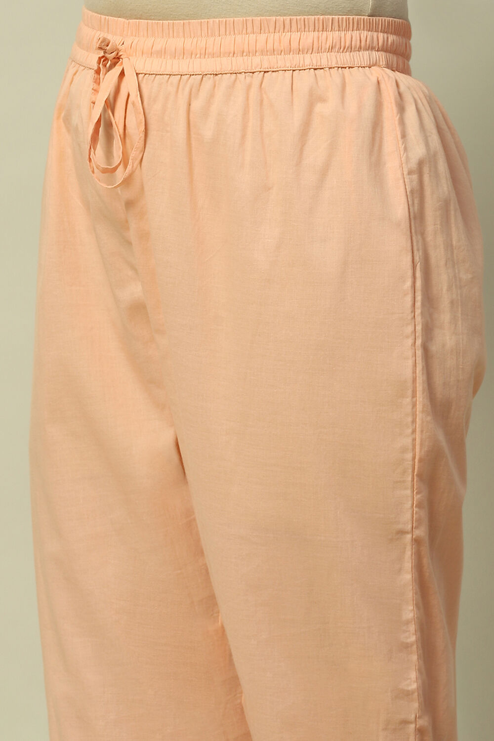 White Cambric Floral Printed Straight Kurta Set image number 2