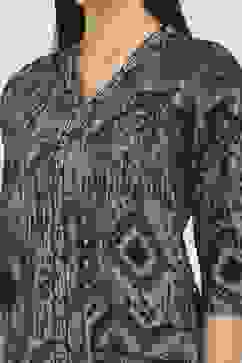 Green Viscose Polyester Viscose Rayon Kurta Pants Set image number 1