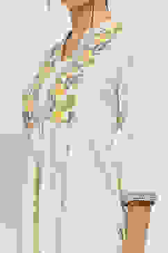 Olive Viscose Rayon Straight Kurti image number 1