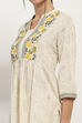 Olive Viscose Rayon Straight Kurti image number 1