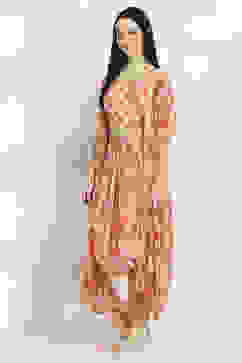 Pink Polyester Skirt Set image number 3