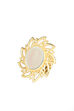 Golden Ring With Mirror image number 1