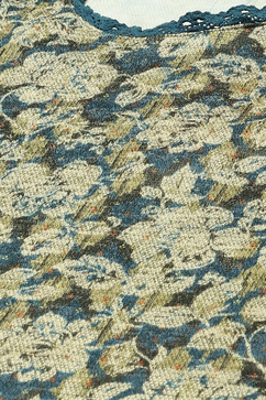 Blue Acrylic Printed Kurta image number 1