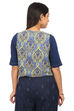 Indigo Straight Polyester Indie Top image number 4