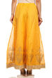 Mustard Poly Cotton Skirt image number 3